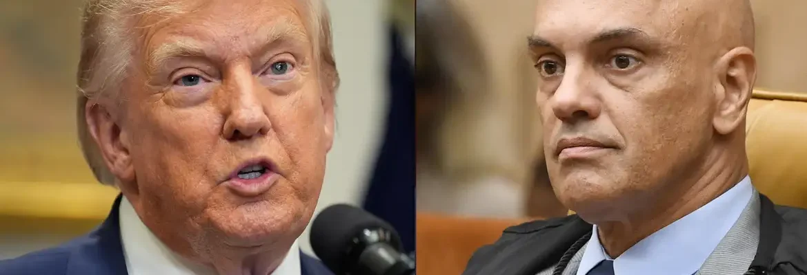 Trump cita Bolsonaro, Moraes e plataformas para justificar taxação