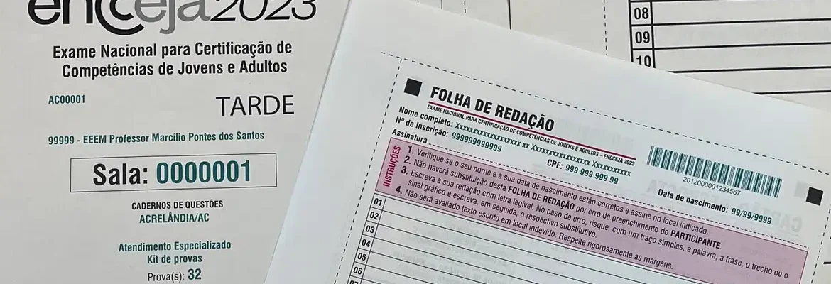Prazo para justificar ausência no Encceja termina nesta sexta-feira (5)