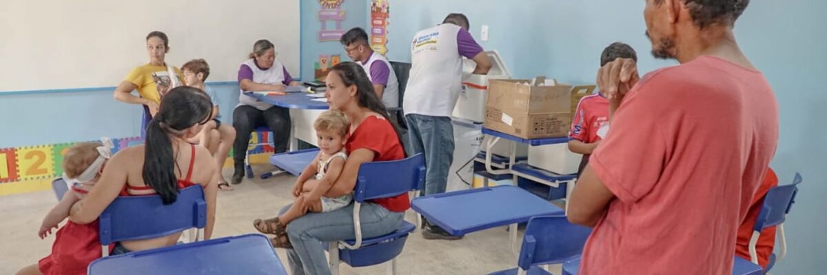Campanha do governo de RO “Vacinação sem Fronteira” atende população no Ramal Pioneiro