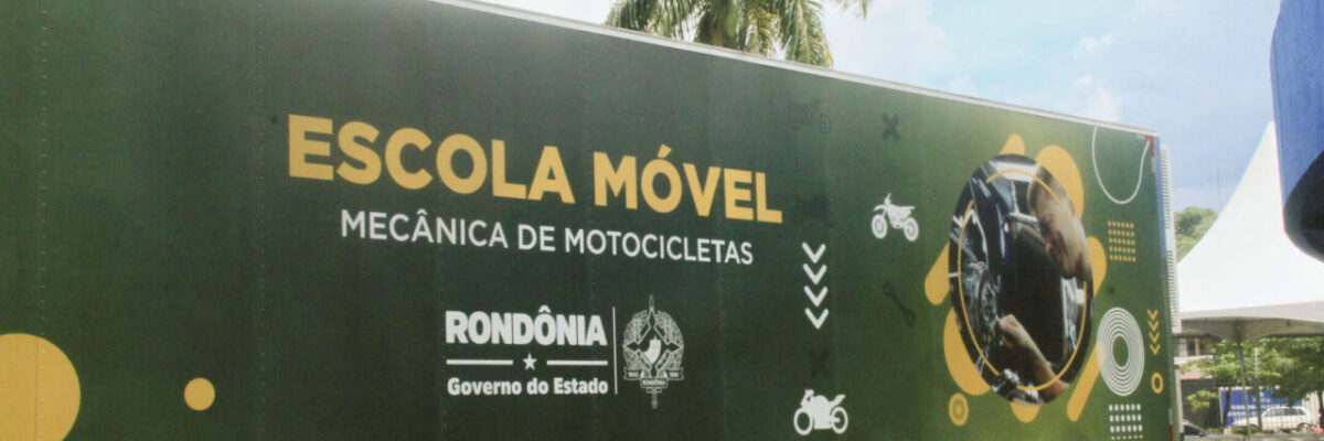 Escola Móvel de Mecânica de Motocicletas está com inscrições abertas para cursos em Ji-Paraná até o dia 26