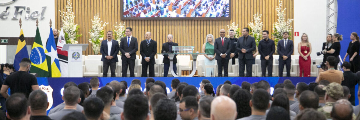 Governo de RO forma novos policiais civis e enfatiza o reforço na segurança pública