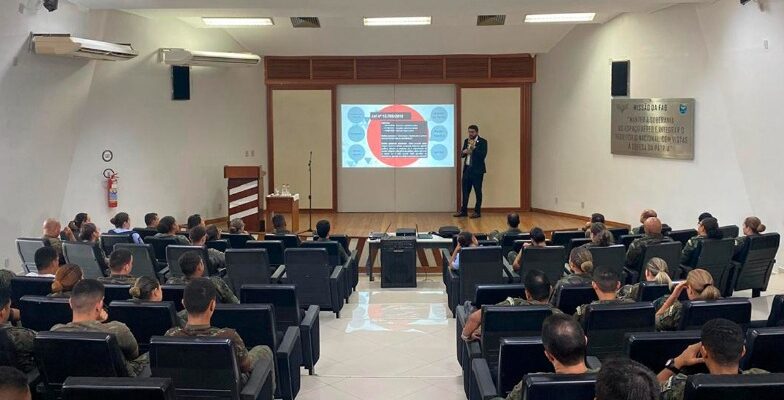 Proteção de dados pessoais é tema de palestra do MPRO na base aérea militar de Porto Velho