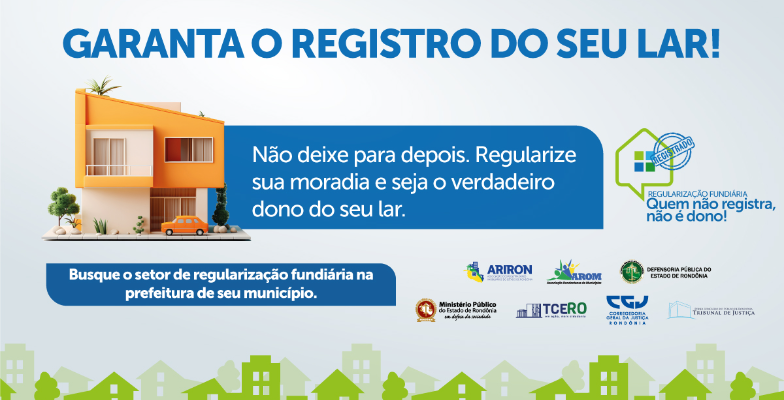 “Quem não registra, não é dono!”: Coiref-RO lança campanha em Porto Velho no dia 13 de junho