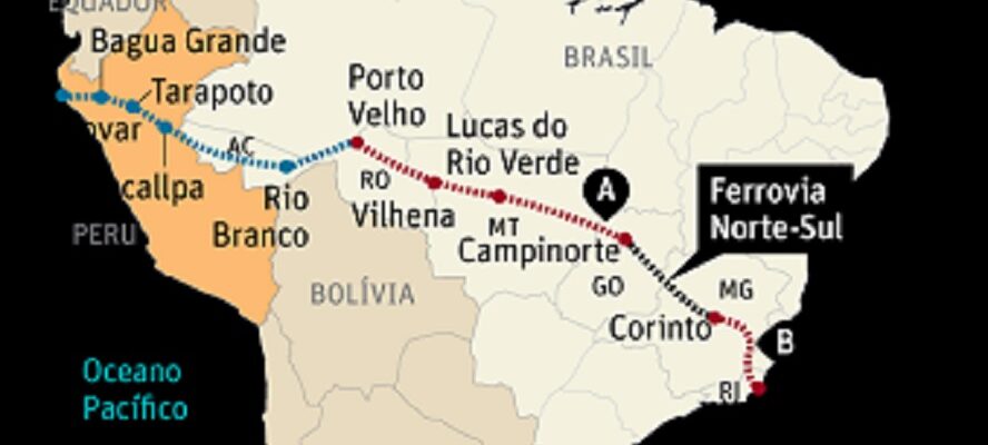 Ferrovia interoceânica passará por Rondônia