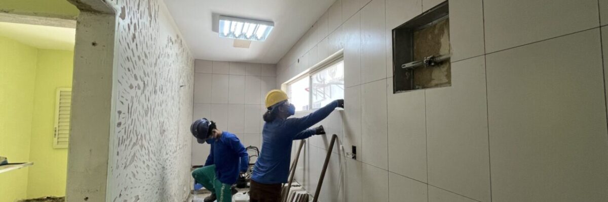 Reformas no Centro Cirúrgico do Hospital de Base avançam sem interromper cirurgias