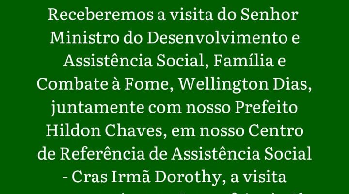 Ministro de Lula anuncia vinda a Porto Velho e se arrepende