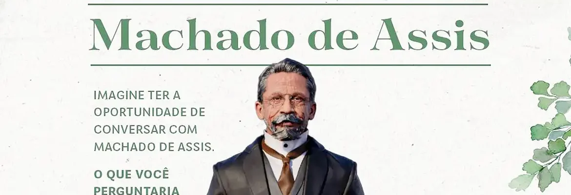 ABL lança, no Rio, avatar de Machado de Assis
