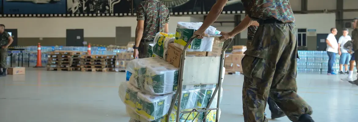 FAB muda horário de recebimento de doações ao RS em bases aéreas