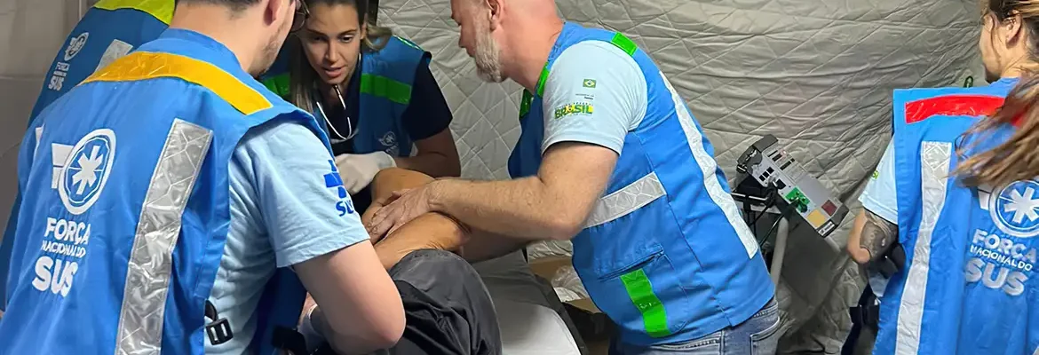 MS instalará mais três hospitais de campanha no Rio Grande do Sul