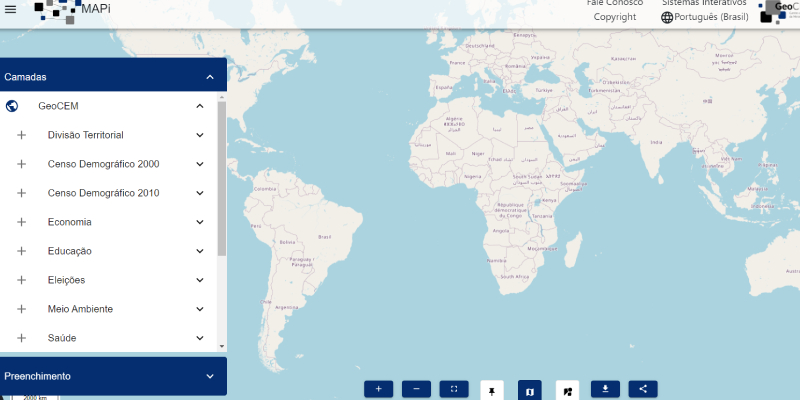 Aplicativo gratuito permite trabalhar com dados e mapas interativos na sala de aula