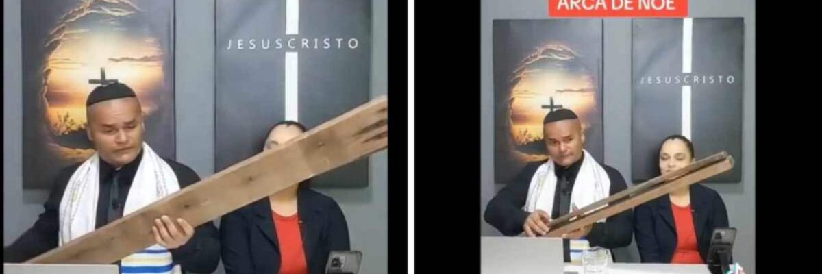 Pastor inova e vende ‘tábua da Arca de Noé’ para fiéis